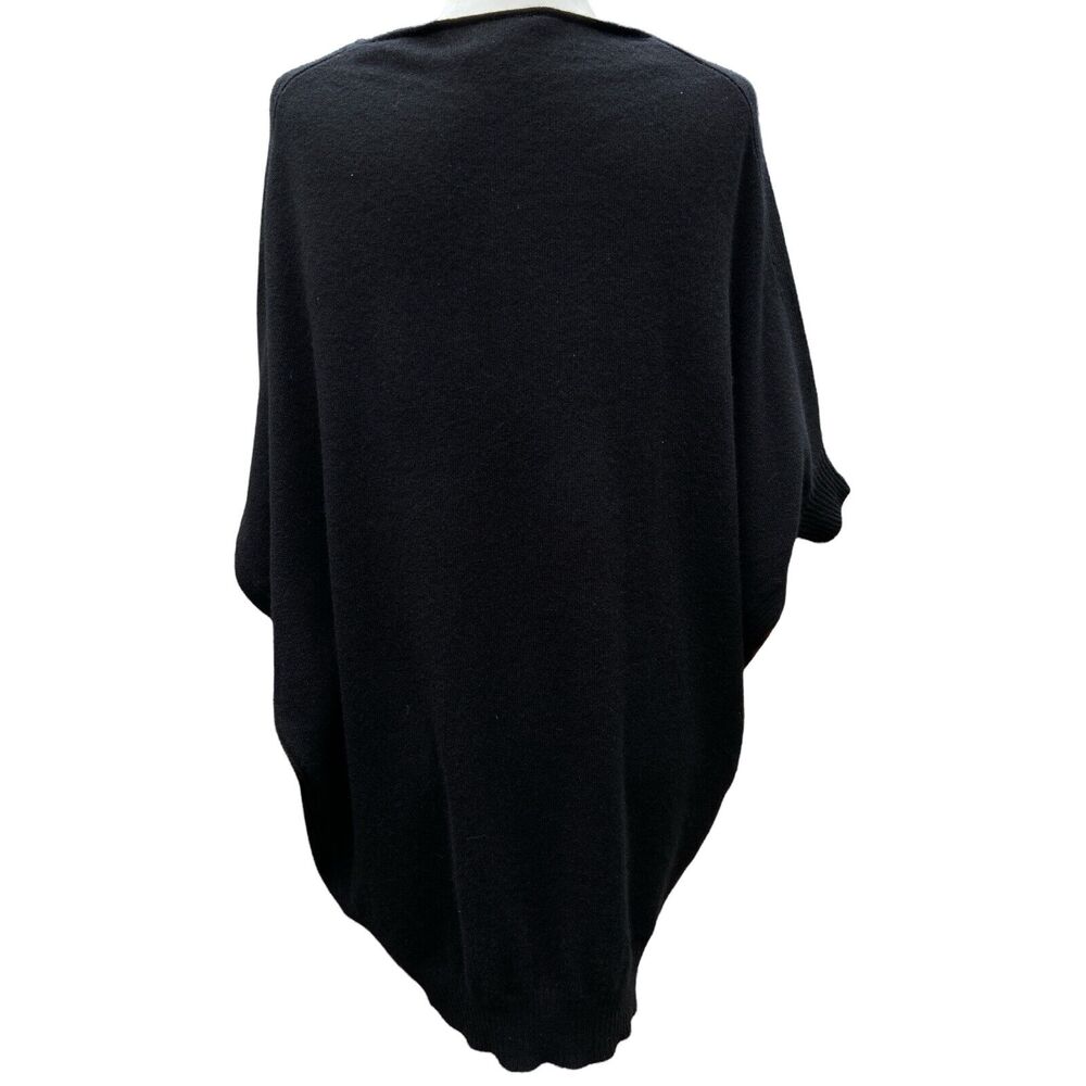 Tory Burch Women Small Sweater‎ Cashmere Black Knit Pullover Dolman Sleeve - Picture 4 of 8